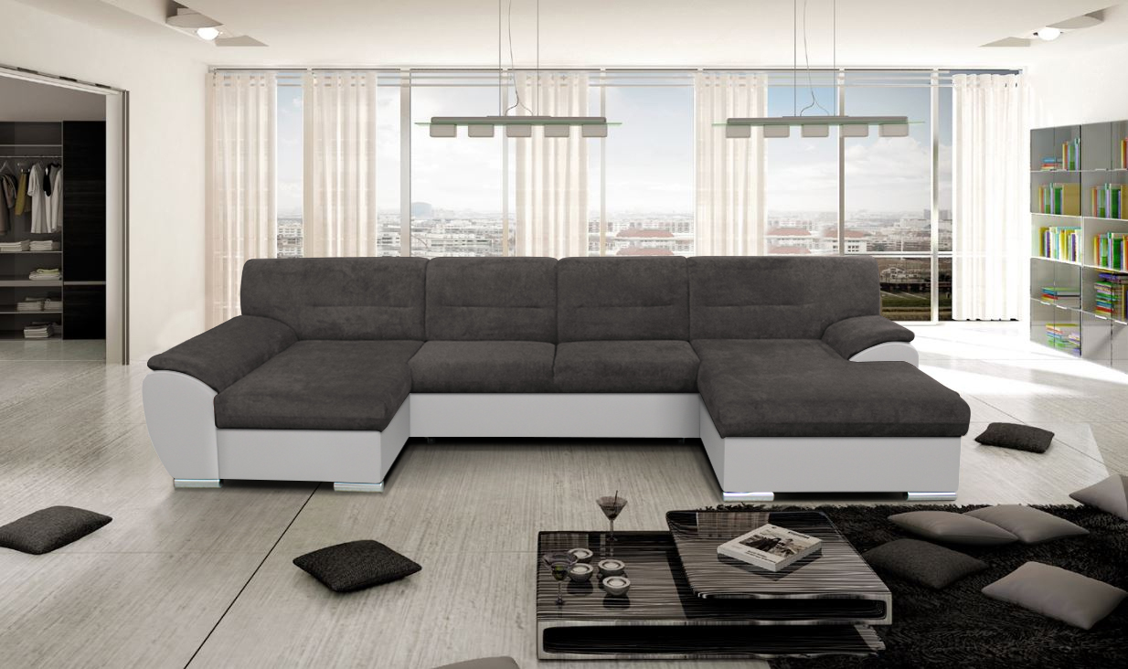 Sedačky, ktoré zväčšujú obývačku ako mávnutím čarovného prútika