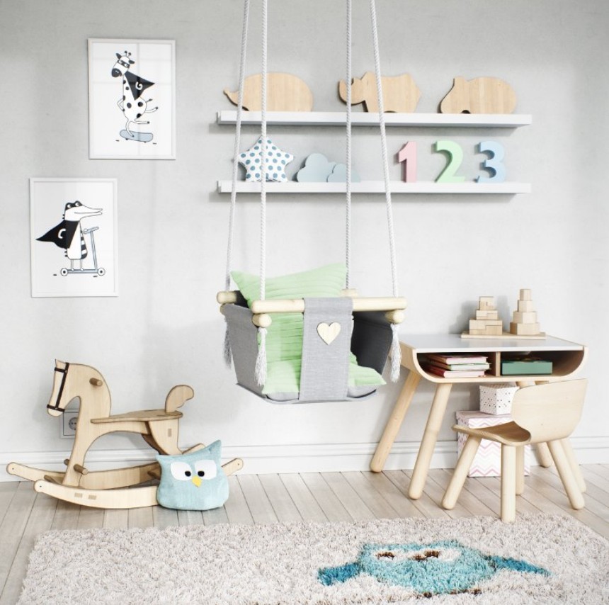 Detská hojdačka do detskej izby na mojnabytok