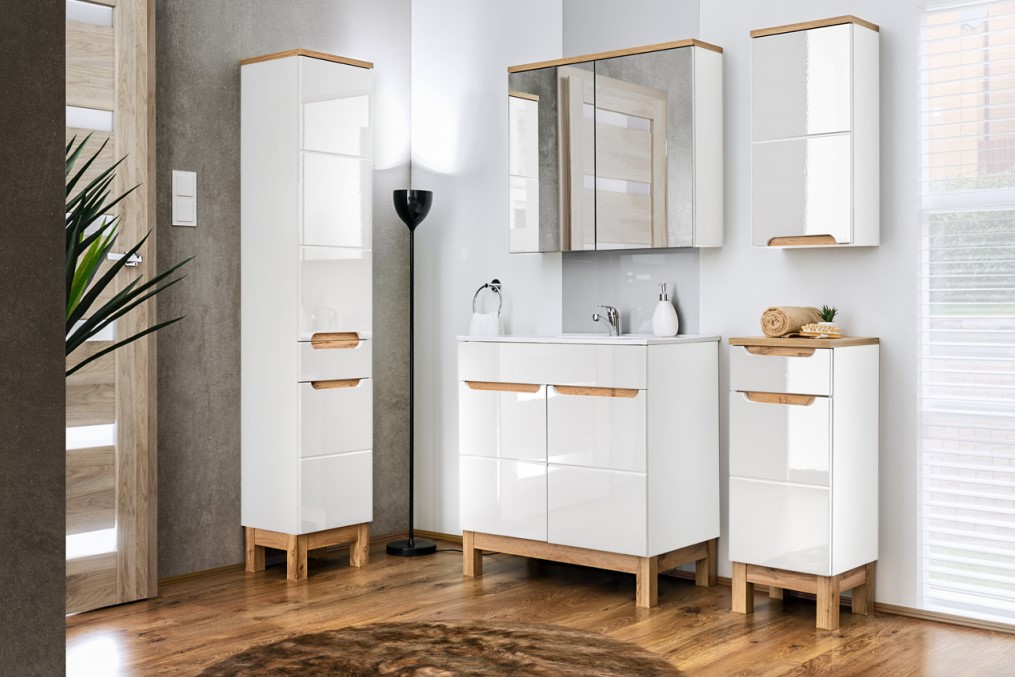 Biela kúpeľňová zostava BALI od mojnabytok.sk