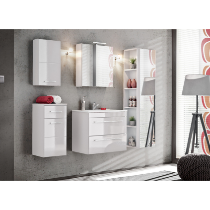 moderna biela kupelnova zostava TWIST biela