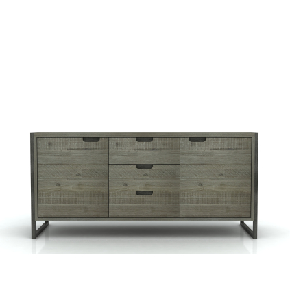 prakticka drevena kombinovana komoda FLOW FLO D01 160