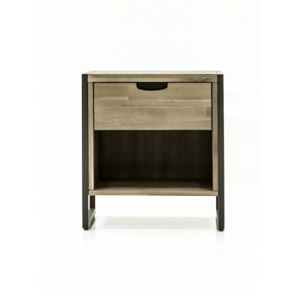 dreveny nocny stolik FLOW FLO B02A detail
