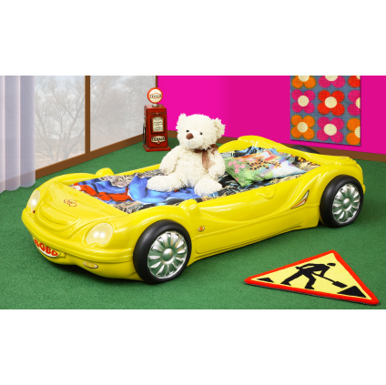 Bobo Yellow lozko 01