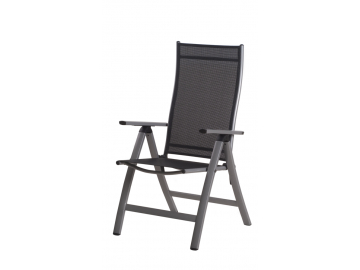 main london chair textilen black s006 silver frame m17