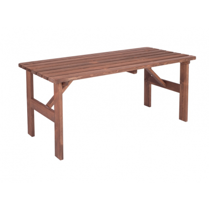Veľmi masívny a odolný záhradný stôl MIRIAM je vyrobený z borovicového dreva 180cm