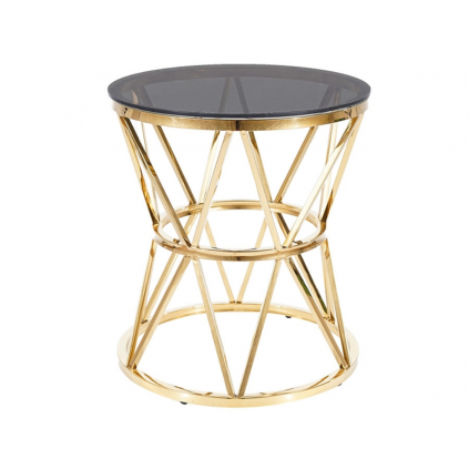 netradičný príručný stolík CLARK, predstavujúci moderný dizajn