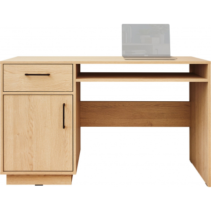 Moderný písací stôl santiago sn04, vyrobený v dokonalom prevedení dub