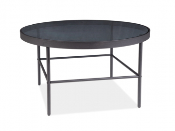 Luxusný konferenčný stolík VANESSA, vyrobený v elegantnom čiernom prevedení