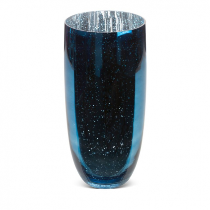 luxusná váza molly v modrej farbe