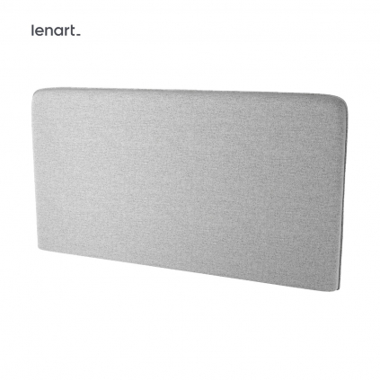 Sivý čalúnený panel Lenart BED CONCEPT BC-16 | 140