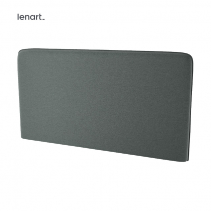 Tmavo sivý čalúnený panel Lenart BED CONCEPT BC-17 | 160