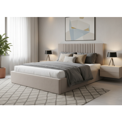 moderna calunena postel lucy 07 trinity01 so zvislo presitym celom