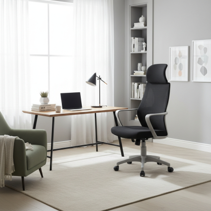 pohodlne-kancelarske-kreslo-q095-cierna