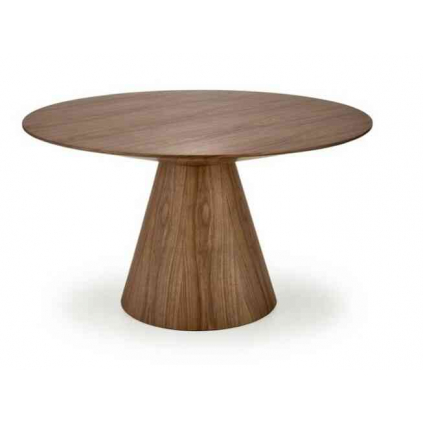 henry okrúhly jedálenský stôl vo farbe orech optimized