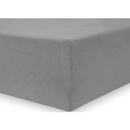 napínacia posteľná plachta Nephrite 100 120x200 cm sivá