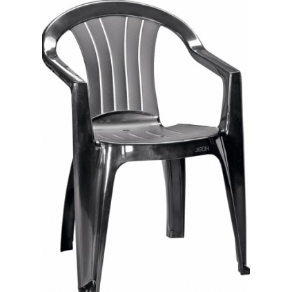 cilia záhradná stolička grafit
