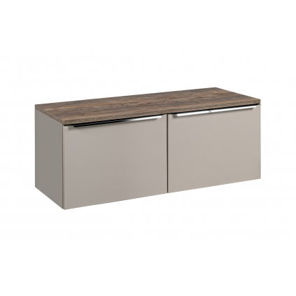 kupelnova skrinka s doskou santa fe taupe d120 1