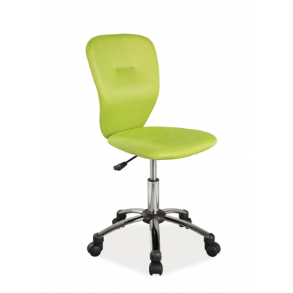 detská kancelárska stolička q 037 zelená