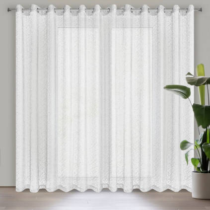 Záclona AMANDA K | biela 300 x 250 cm