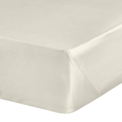 Dvojlôžková plachta NOVA | krémová 160 x 210 cm