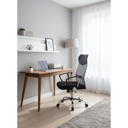 krasne-kreslo-q-025-siva-cierna