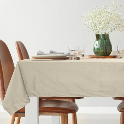 Obrus MELINDA | béžová 140 x 180 cm