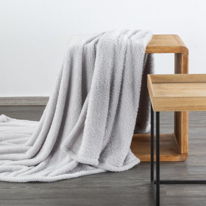 Deka D91 LORI | strieborná 70 x 160 cm