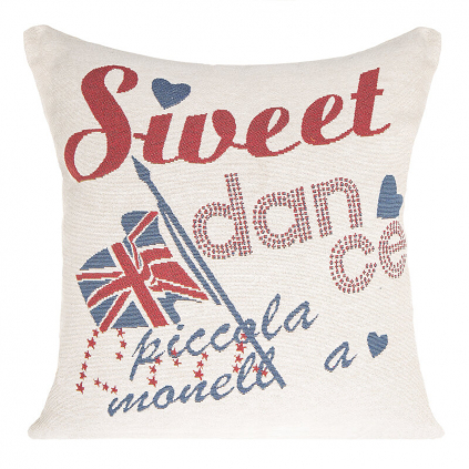 Obliečka na vankúš FLAGE 03 | prírodná 45 x 45 cm