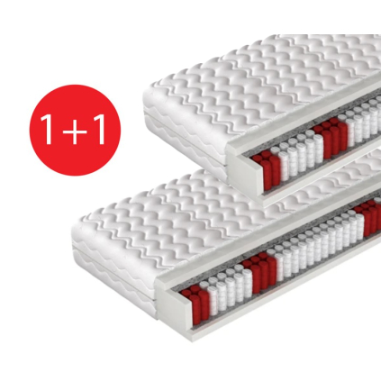 tastickovy matrac promos 90 x 200 cm 1+1 zdarma