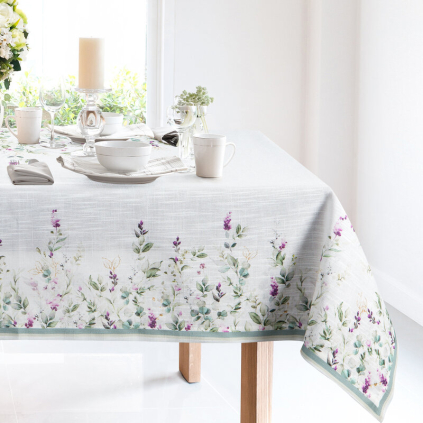 OBRUS SUMMER 11 | prírodná/mätová 140 x 240 cm