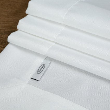 Obrus ALICE | biela 85 x 85 cm