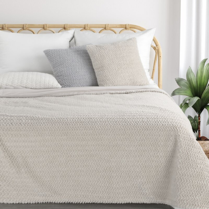 Deka LARIS | krémová 130 x 170 cm