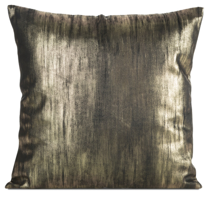 Obliečka na vankúš EMILA | čierna 45 x 45 cm