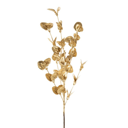 Vianočná vetvička 181 | zlatá 20 x 78 cm