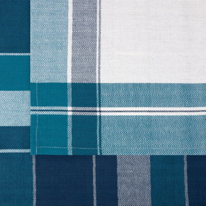 Sada kuchynských utierok MONA | modrá 50 x 70 cm