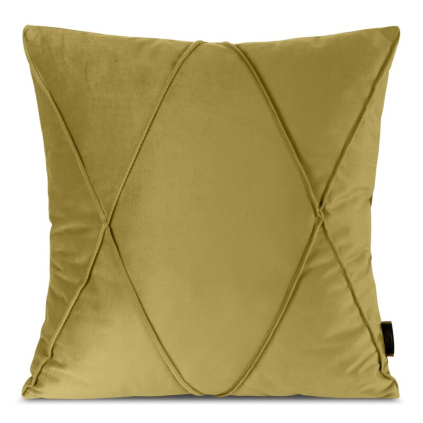 Obliečka na vankúš NALA 1 | horčicová 45 x 45 cm