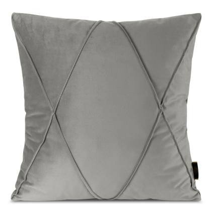 Obliečka na vankúš NALA 1 | strieborná 45 x 45 cm
