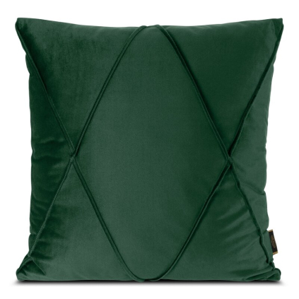 Obliečka na vankúš NALA 1 | tmavozelená 45 x 45 cm