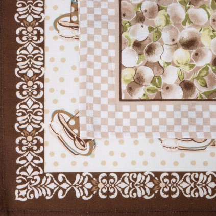 Sada kuchynských utierok MELANI | béžová 50 x 75 cm