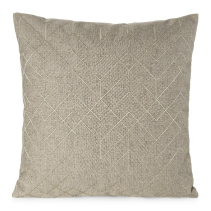 Obliečka na vankúš MILA 01 | béžová/zlatá 45 x 45 cm