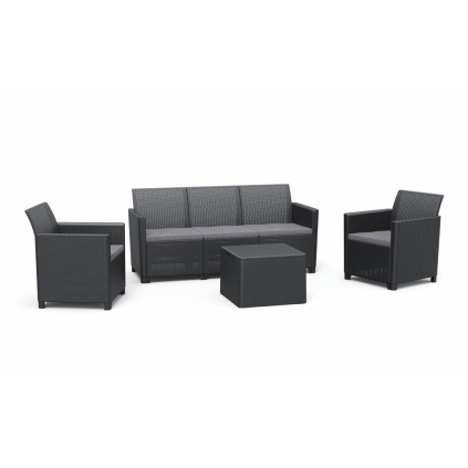zahradny set clara 5 seater grafit2