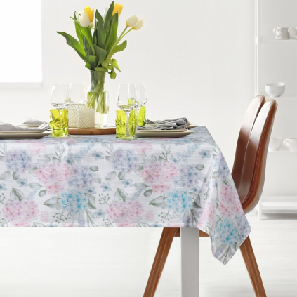 Obrus SUMMER 8 | prírodná/ružová 140 x 180 cm