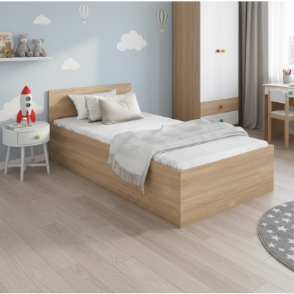 prakticka postel desa dub sonoma 90x200cm v detskej izbe