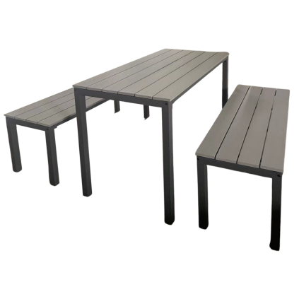 FOREST zahradny set sivy