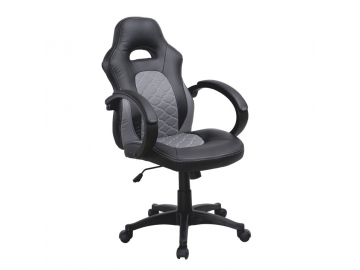 sivo-čierna kancelárska stolička NELSON