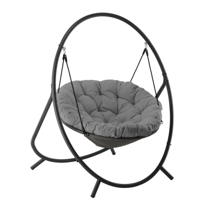 Sive zahradne kreslo PATIO