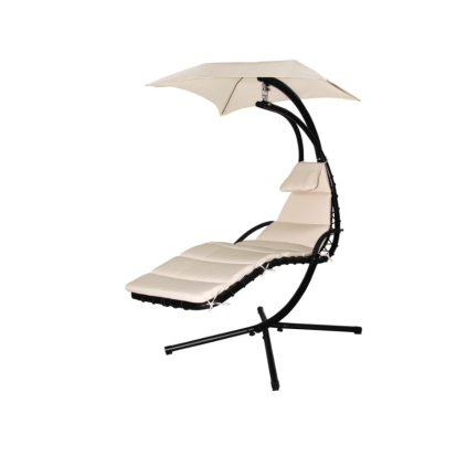 RELAXNEST zahradne kreslo bezova