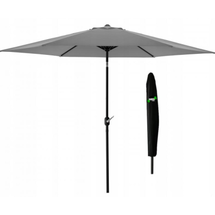 GABO zahradny slnecnik 300cm sivy pekny