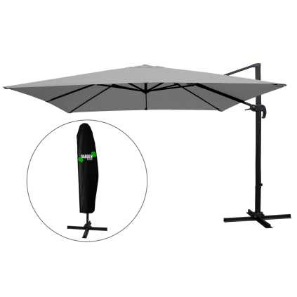 Sivy zahradny slnecnik MINI ROMA 250cm