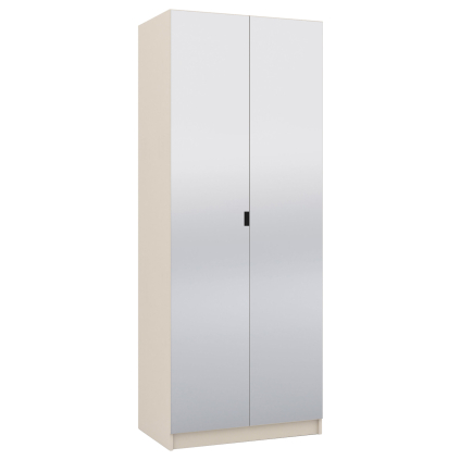 moderna-dvojdverova-skrina-fox-80-cm-so-zrkadlom